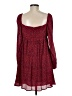 Charles Henry 100% Polyester Hearts Red Casual Dress Size M - photo 2