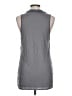 Splendid 100% Rayon Gray Sleeveless Button-Down Shirt Size L - photo 2