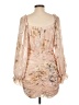 Peach 100% Polyester Pink Cocktail Dress Size L - photo 2