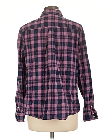 St. John's Bay Long Sleeve Button-Down Shirt (view 2)