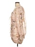 Peach 100% Polyester Pink Cocktail Dress Size L - photo 5