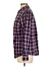 St. John's Bay Plaid Burgundy Long Sleeve Button-Down Shirt Size L - photo 5