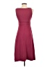 Eddie Bauer Solid Burgundy Cocktail Dress Size XS - photo 2
