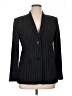 Armani Collezioni 100% Polyester Stripes Black Blazer Size 16 - photo 1