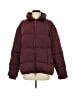 Girlfriend Collective 100% Polyester Solid Burgundy Jacket Size S - photo 1
