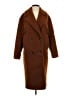 Topshop Brown Coat Size 4 - photo 1