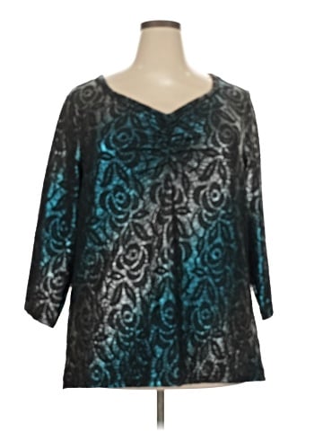 Jaclyn Smith 3/4 Sleeve Blouse (view 1)
