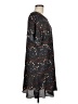 CAbi 100% Polyester Print Black Casual Dress Size M - photo 4