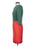 Assorted Brands Color Block Green Cocktail Dress Size UK 8 / US 4 - photo 5