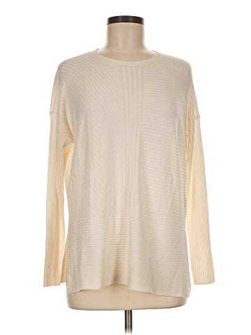 Eileen Fisher Long Sleeve Silk Top (view 1)