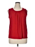 Anne Klein Red Sleeveless Blouse Size XL - photo 1