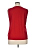 Anne Klein Red Sleeveless Blouse Size XL - photo 2