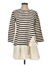 Maeve Stripes Ivory Casual Dress Size XS (petite) - photo 1