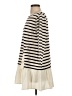 Maeve Stripes Ivory Casual Dress Size XS (petite) - photo 5