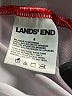 Lands' End Floral Red Swimsuit Top Size 8 - photo 3