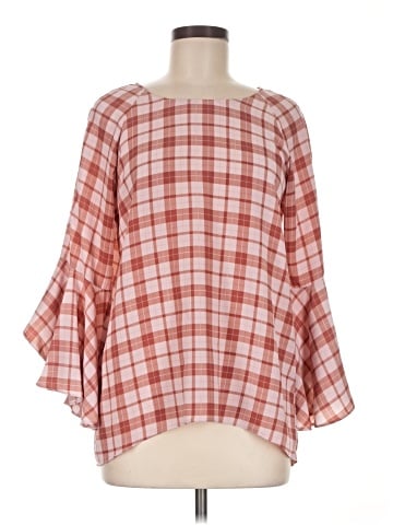 LC Lauren Conrad 3/4 Sleeve T-Shirt (view 1)