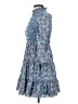 Likely 100% Polyester Paisley Blue Casual Dress Size 4 - photo 5