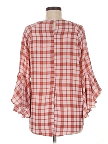 LC Lauren Conrad 3/4 Sleeve T-Shirt (view 2)