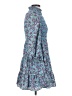 Likely 100% Polyester Paisley Blue Casual Dress Size 4 - photo 4