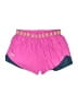 Under Armour 100% Polyester Color Block Pink Athletic Shorts Size 1X - photo 1