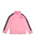 Adidas 100% Polyester Pink Track Jacket Size 6 - photo 1