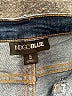 Indigo Blue Blue Denim Shorts Size M - photo 6