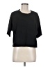 Carpetcom Black Short Sleeve Top Size M - photo 1