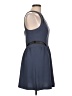 BCBGeneration 100% Polyester Solid Blue Cocktail Dress Size 10 - photo 4