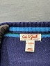 Cat & Jack 100% Cotton Stripes Blue Pullover Sweater Size 12 - 14 - photo 3
