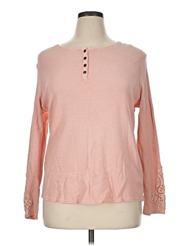 Coldwater Creek Long Sleeve Henley (view 1)
