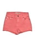 Tractr Red Denim Shorts Size 12 - photo 1