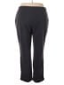 D&Co. 100% Polyester Solid Gray Casual Pants Size 1X (petite) - photo 2