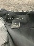 Ann Taylor 100% Polyester Chevron-herringbone Gray Casual Skirt Size 14 - photo 4