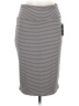 Lularoe Stripes Gray Casual Skirt Size M - photo 1