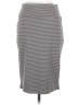 Lularoe Stripes Gray Casual Skirt Size M - photo 2