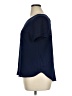 Lily White 100% Polyester Blue Short Sleeve Top Size XL - photo 5