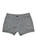 Ann Taylor LOFT 100% Cotton Chevron-herringbone Blue Shorts Size 8 - photo 1