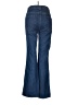 Iris & Ink 100% Cotton Chevron-herringbone Blue Jeans Size 8 - photo 2