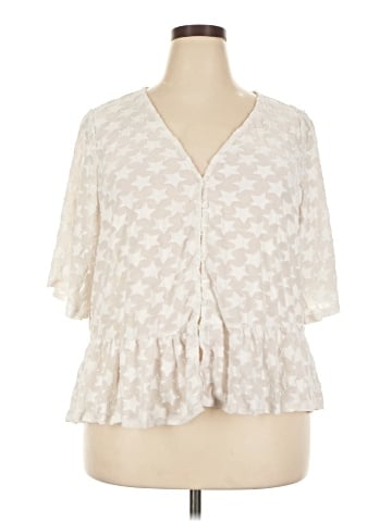 Lane Bryant 3/4 Sleeve Blouse (view 1)