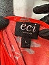 ECI Print Orange Cocktail Dress Size L - photo 7
