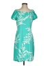 Sunny Leigh Tropical Teal Casual Dress Size S - photo 1