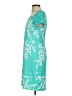 Sunny Leigh Tropical Teal Casual Dress Size S - photo 5
