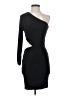 21 Saints Solid Black Cocktail Dress Size S - photo 1