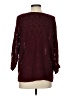 Jeans By Buffalo Chevron-herringbone Burgundy Pullover Sweater Size S - photo 2