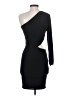 21 Saints Solid Black Cocktail Dress Size S - photo 2