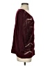 Jeans By Buffalo Chevron-herringbone Burgundy Pullover Sweater Size S - photo 4