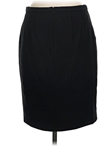 Donna Karan New York Faux Leather Skirt (view 2)