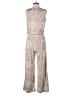 Juicy Couture Metallic Tan Jumpsuit Size S - photo 2