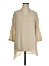 New Directions 100% Polyester Tan 3/4 Sleeve Blouse Size XL - photo 1