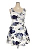 Doublju Floral Ivory Casual Dress Size 2XL - photo 1